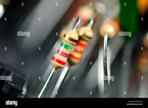 Color Coded Resistor Hi Res Stock Photography And Images Alamy