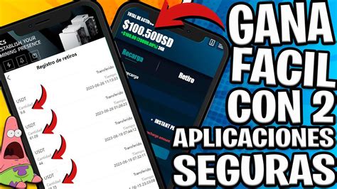 Seguro Ganas Apps Para Ganar Usdt Gana Dinero F Cil Y