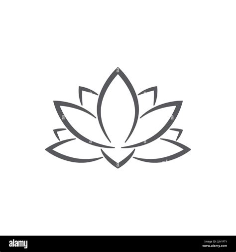 Plantillas De Logotipo De Lotus Lineales Logotipo De Loto Lineal