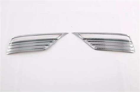 Amazon 2pcs Car Chrome Rear Fog Light Lamp Frame Cover Trim