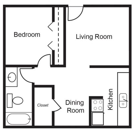 Floorplans Murray Hill Apartments