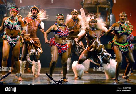 Dancers of the energetic South African show 'UMOJA - The Spirit of ...