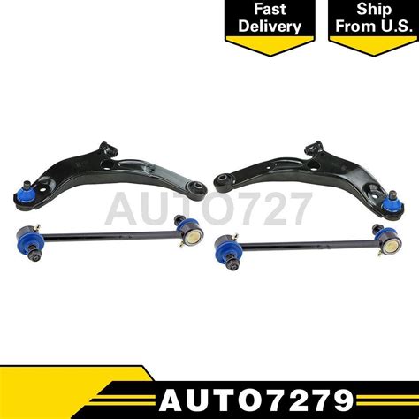 Pcs Front Control Arm Ball Joint Stabilizer Bar Link Kit For Mazda