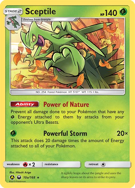 Sceptile Celestial Storm Pok Mon Tcg Guru