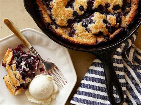 Cast Iron Blueberry Cobbler Recipe Cooking Channel Recipe Michael