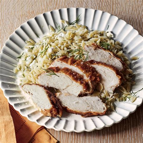 Crispy Chicken With Lemon Orzo From Ina Garten