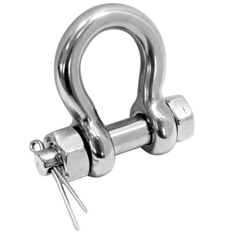 Bow Shackle Forged Load Rated Stainless Steel Steelgear