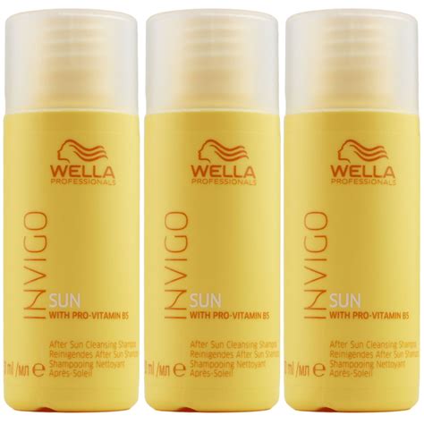 Wella Invigo Sun Shampoo X Ml After Sun Cleansing Shampoo Set Bei