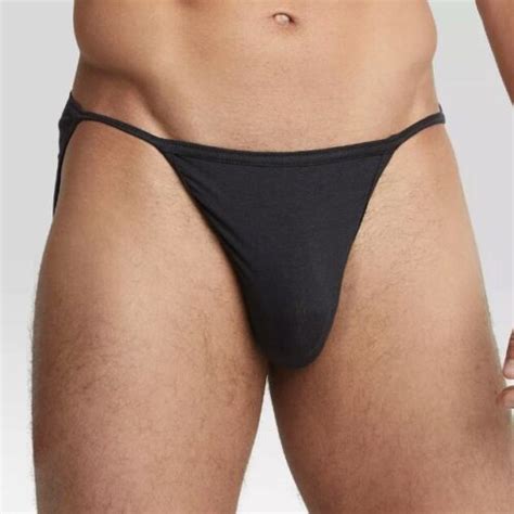 Hanes Premium Men S String Bikini Brief Underwear Colors Or Pack