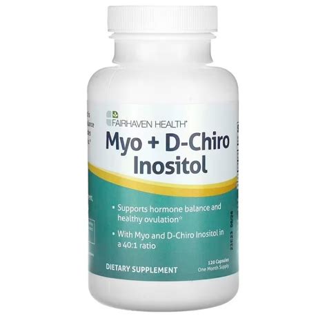 Fairhaven Health Myo D Chiro Inositol Capsules Shopee Philippines