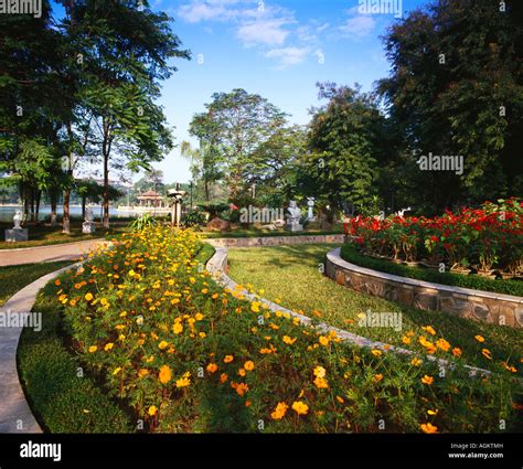 Central City Park Hanoi Vietnam South East Asia Stock Photo - Alamy