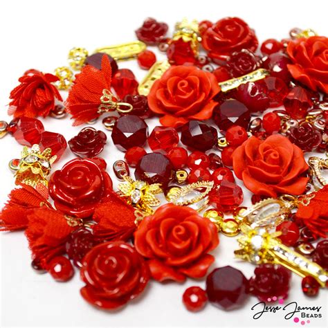 A Dozen Roses Limited Edition Bead Mix Jesse James Beads