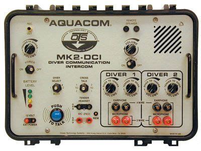 Ots Aquacom Mk Dci Air Intercom Dive Right In Scuba