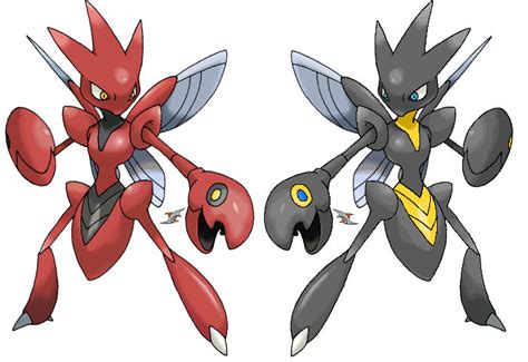 shiny scizor  zack   deviantart