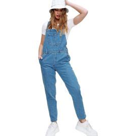 Custom Denim Overalls For Women China Jeans Cj