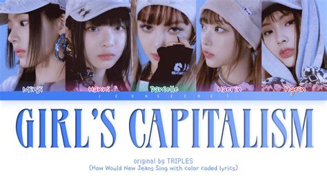 Ai Cover Newjeans Sing Girl S Capitalism Original By Triples