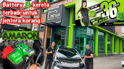 BATERI KERETA TERBAIK AMARON MYVI G3 GT 1 3X YouTube