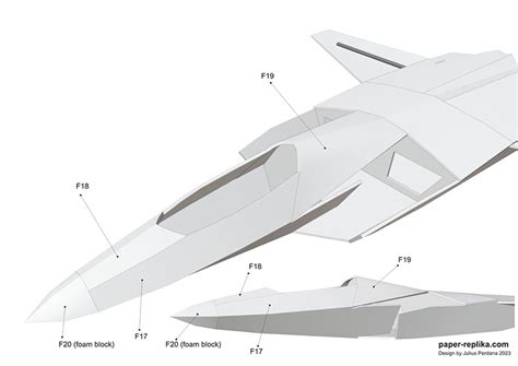 F-22 Raptor RC Plane Plans