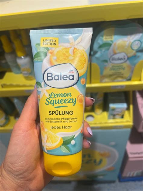 Balea Spülung Lemon Squeezy 200 Ml Inci Beauty