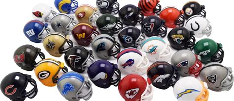 NFL Team Mini Football Helmets - Game Day Guardians