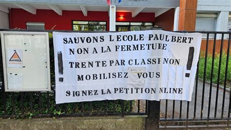 Pétition · Non à La Fermeture De Classe à La Maternelle Paul Bert De