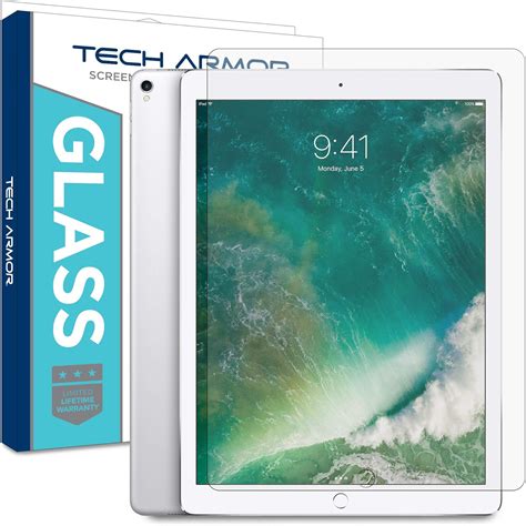 Tech Armor Ballistic Glass Screen Protector Designed For Apple Ipad Pro