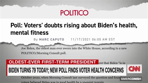 Poll Voter Doubts Rising About Bidens Health Mental Fitness Cnn