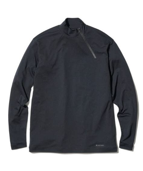 Snow Peak Pe Power Dry Half Zip Pullover Wear