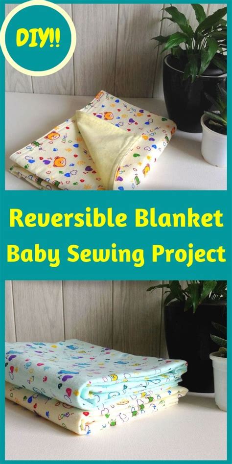 How To Sew A Baby Blanket In 15 Minutes Diy Baby Blanket How To Sew