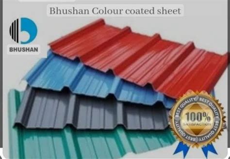 Color Coated GI Bhushan Roofing Sheets At Best Price In Malappuram ID