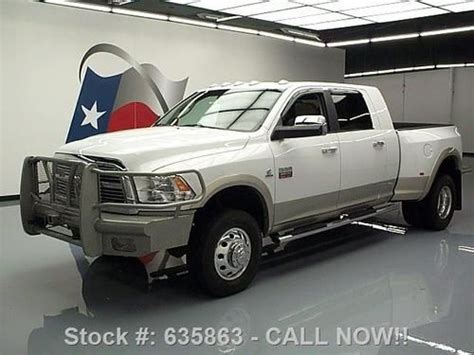 Purchase Used 2011 Dodge Ram 3500 4x4 Laramie Mega Diesel Drw Sunroof