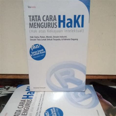 Jual Buku Hukum Tata Cara Mengurus Haki Hak Atas Kekayaan