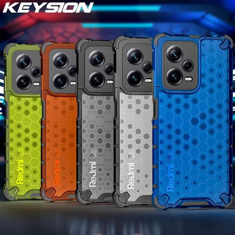 Keysion Funda De Armadura A Prueba De Golpes Para Redmi Note 12 Pro 5g