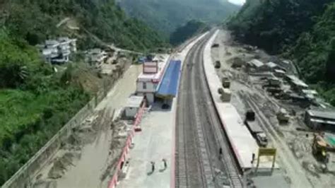 Jiribam Imphal Railway Line World S Tallest Pier Railway Bridge Nears