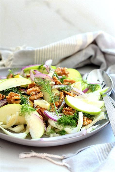 Fennel Apple Salad Delightful Mom Food