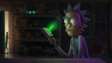 Rick And Morty Rick Sanchez K A Wallpaper Pc Desktop