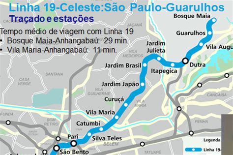 Metrô projeta abrir Linha 19 Celeste em 2030 Metrô CPTM