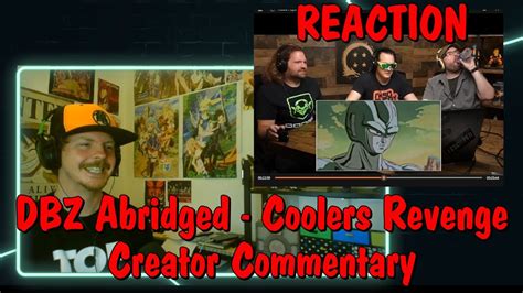 Dragonball Z Abridged Creator Commentary Return Of Cooler REACTION