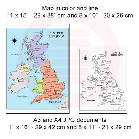 Printable Map Of Great Britain Ashlan Ninnetta