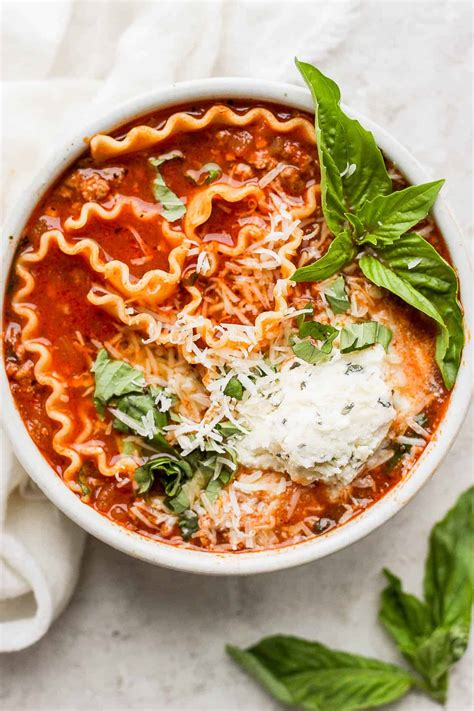 Lasagna Soup The Wooden Skillet