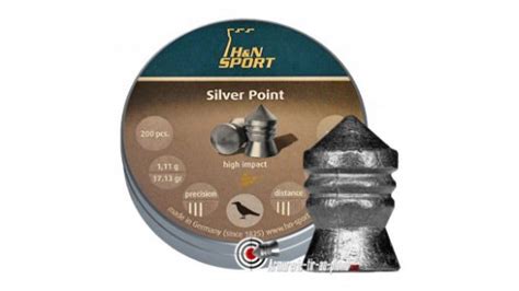 Plombs H N Silver Point 5 5 Mm Plombs Lourds Perforants