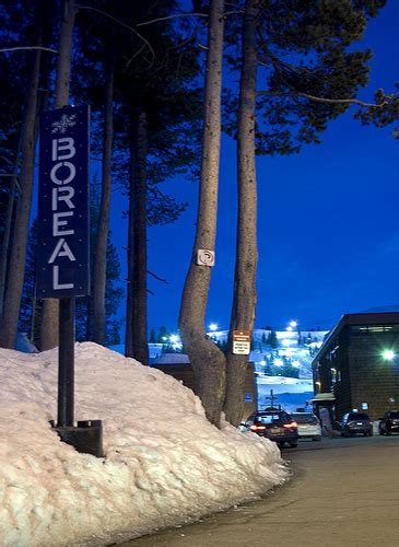 Night Skiing At Boreal Mountain Ski Resort Lake Tahoe