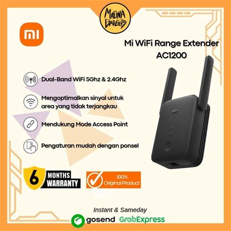 Jual Xiaomi Mi Wifi Range Extender Ac Repeater Mbps Dual Band