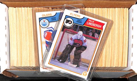 Lot Detail 1983 84 O Pee Chee Near Complete Hockey Set Missing 3