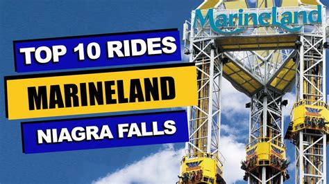 Top Best Rides At Marineland Niagara Falls Canada Youtube