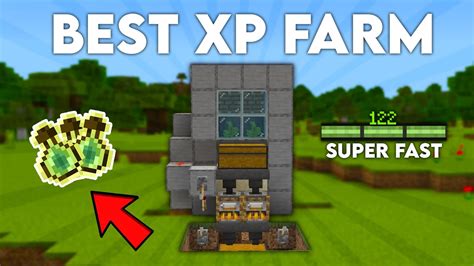 Best 1 18 Xp Farm Tutorial In Minecraft Mcpe Xbox Ps4 Nintendo Switch Pc Youtube