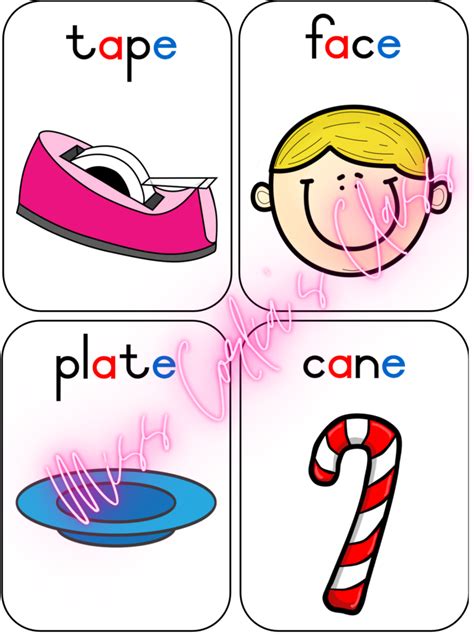 Silent E Flashcards And Anchor Chart Pdf • Teacha