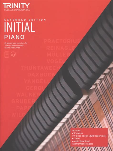 Piano Exam Pieces And Exercises 2021 2023 Initial Im Stretta Noten