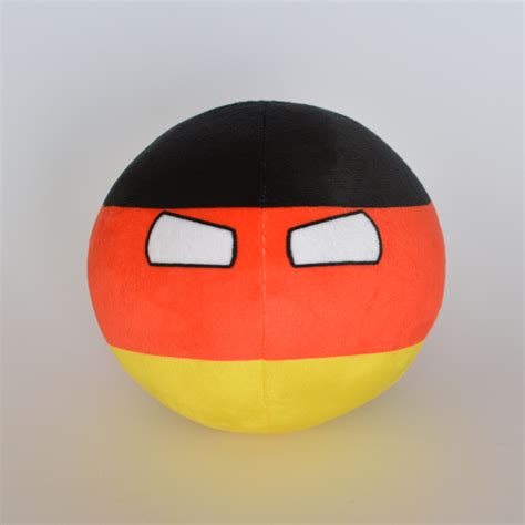 Plush Countryballs Toy With Flag Of Germany Inspire Uplift