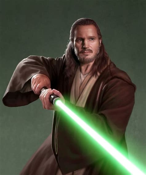 Qui Gon Jinn Ryan Valle In 2024 Star Wars Ships Design Star Wars